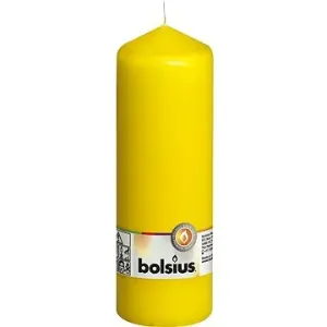 BOLSIUS svíčka klasická žlutá 200 × 68 mm