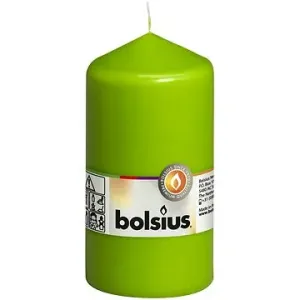 BOLSIUS svíčka klasická světle zelená 130 × 68 mm