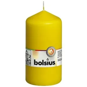 BOLSIUS svíčka klasická žlutá 130 × 68 mm