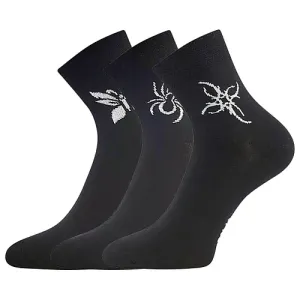 Dámské ponožky Boma - Tatoo, černá Barva: Černá, Velikost: 39-42