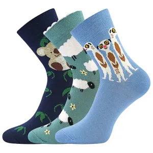 Dámské ponožky Boma - Xantipa 68, modrá, mentol Barva: Mix barev, Velikost: 35-38