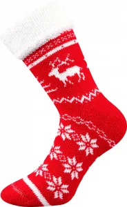 Thermo ponožky Boma - Norway, červená Barva: Červená, Velikost: 35-38