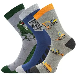 Chlapecké ponožky Boma - 057-21-43 15, mix A Barva: Mix barev, Velikost: 35-38