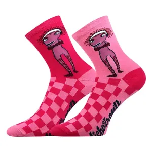 Dívčí ponožky Boma - Lichožrouti, Žiletka Barva: Růžová, Velikost: 39-42