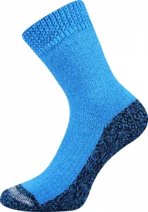 Dámské, pánské ponožky Boma - spací, světle modrá Barva: Modrá světle, Velikost: 35-38