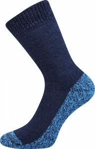 Dámské, pánské ponožky Boma - spací, tmavě modrá Barva: Modrá tmavě, Velikost: 35-38