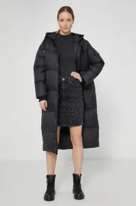 Péřová bunda Bomboogie dámská, černá barva, zimní #3561322