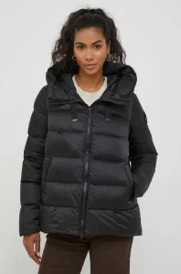 Péřová bunda Bomboogie dámská, černá barva, zimní #6066504
