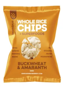 Bombus Buckwheat & Amaranth 60g Rice chips