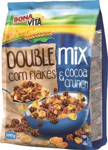 Bonavita Double mix cereální lupínky CF a Cocoa crunch 500 g #1154896