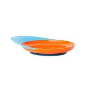 Boon - Catch Plate - Talíř s přísavkou modro-oranžový