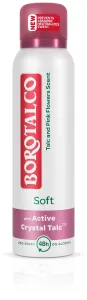 BOROTALCO Soft Talc and Pink Flowers Scent Deo Spray 150 ml