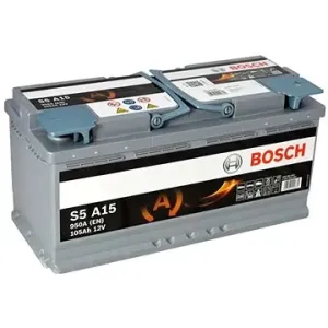 BOSCH S5A 150, 105Ah, 12V, AGM (0 092 S5A 150)