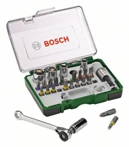 Sada nástrčných klíčů Bosch Accessories Promoline 2607017160, 1/4 (6,3 mm), 27dílná