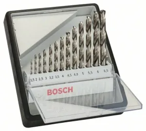 Sada spirálových vrtáku do kovu Bosch Accessories 2607010538, HSS, 1 sada