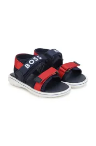 Dětské sandály BOSS tmavomodrá barva #5056355