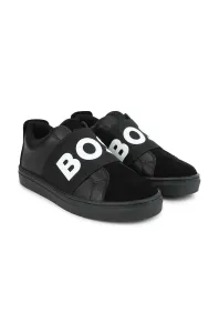 Dětské sneakers boty BOSS černá barva #5687909