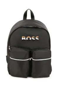 Dětský batoh BOSS černá barva, velký, s potiskem #5684972