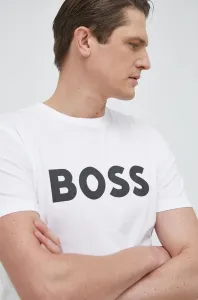 Bílá trička BOSS