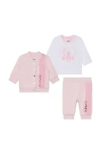 Dětská souprava BOSS 3-pack růžová barva #5972717