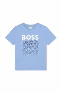 Dětské bavlněné tričko BOSS s potiskem #5533832