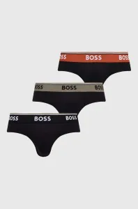 Spodní prádlo BOSS 3-pack pánské, černá barva #5410145