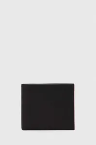 Kožená peněženka BOSS černá barva #5970652