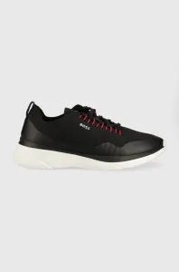 Sneakers boty BOSS Dean černá barva, 50480567