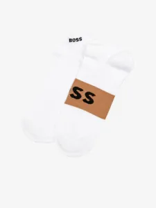 BOSS Ponožky 2 páry Bílá