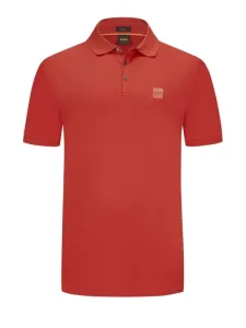 Nadměrná velikost: Boss Orange, Polo tričko s podílem strečových vláken Bourdeaux #4933065