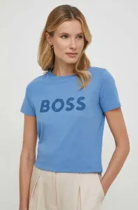 Bavlněné tričko Boss Orange BOSS ORANGE