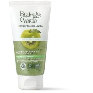 Bottega Verde Extrakty pro krásu - Zelené jablko a Kiwi - Peelingová maska 2 v 1 #4922799