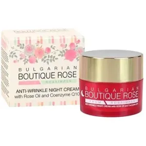 Boutique Rose noční krém s růžovým olejem a Q10 45 ml