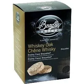 Bradley Smoker - Brikety Whiskey Dub 120 kusů