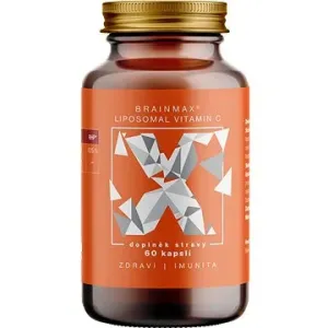 BrainMax Liposomal Vitamin C, Lipozomální Vitamín C, 500 mg, 60 rostlinných kapslí