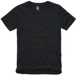 Brandit dětské tričko s krátkým rukávem, černá - 122/128