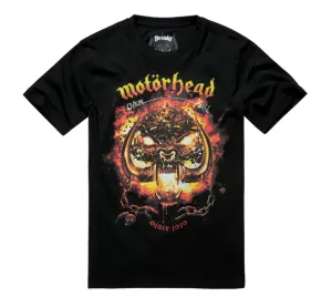 Brandit Motörhead Tričko Overkill, černá - S