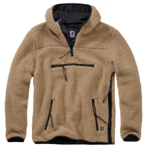 Brandit Teddyfleece Worker Pullover, khaki - XL