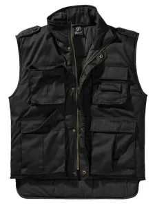 Brandit Zateplená Ranger vesta, černá - 3XL