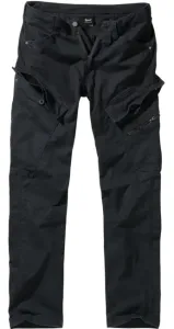 Brandit Adven Slim fit kalhoty, černé - XL