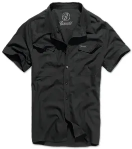 Brandit Roadstar košile s krátkým rukávem, černá - S