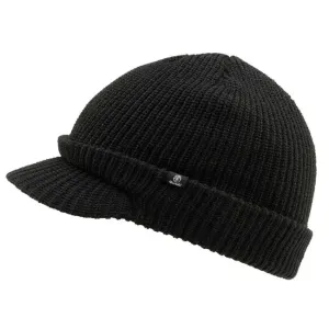 Brandit Shield Cap pletená čepice s kšiltem, černá