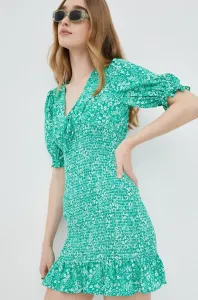 Šaty Brave Soul zelená barva, mini #2018183