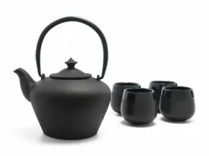 Bredemeijer Chengdu Konvička na čaj + 4 šálky černá