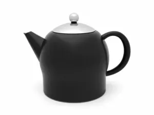 Bredemeijer Santhee Konvička na čaj černo-stříbrná