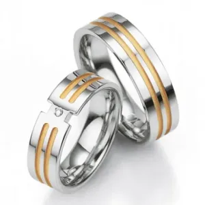 BREUNING stříbrné snubní prsteny BR48/08011 - 12 #2111515