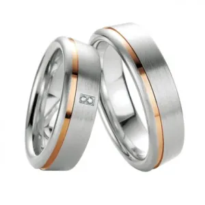 BREUNING stříbrné snubní prsteny BR48/08029 - 30 #2111283