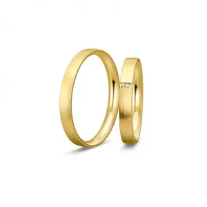 BREUNING zlaté snubní prsteny BR48/04987YG+BR48/04988YG #4552368