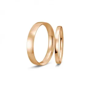 BREUNING zlaté snubní prsteny BR48/50109RG+BR48/50110RG #4552524