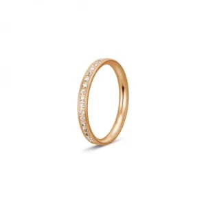 BREUNING zlatý eternity snubní prsten BR48/04718RG